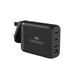 Engage 200W PD Gan Travel Charger Black - Future Store