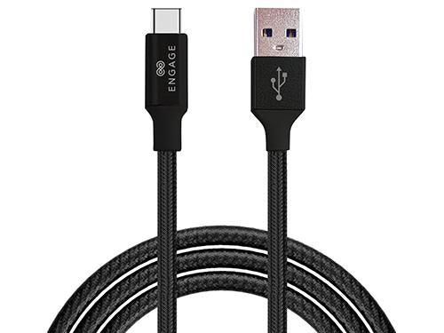 Engage Thread Type-C Cable 2M Black - Future Store