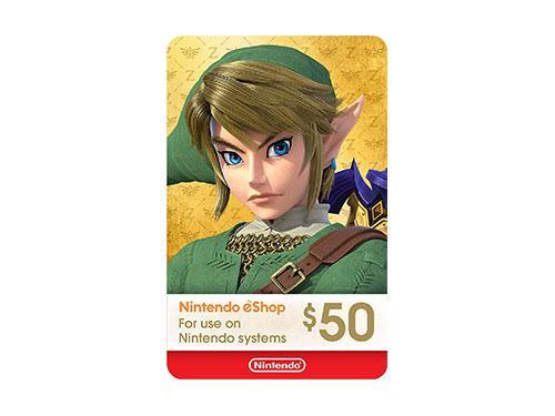 Nintendo Card Usd50