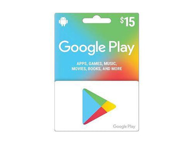 Google Play Prepaid Card USD 15 - Future Store