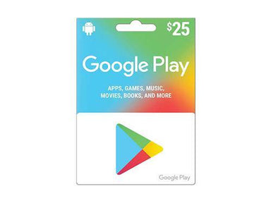 Google Play Prepaid Card USD 25 - Future Store