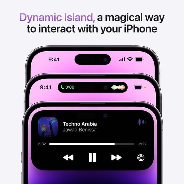 Apple iPhone 14 Pro 5G 256GB  Dual Sim Deep Purple
