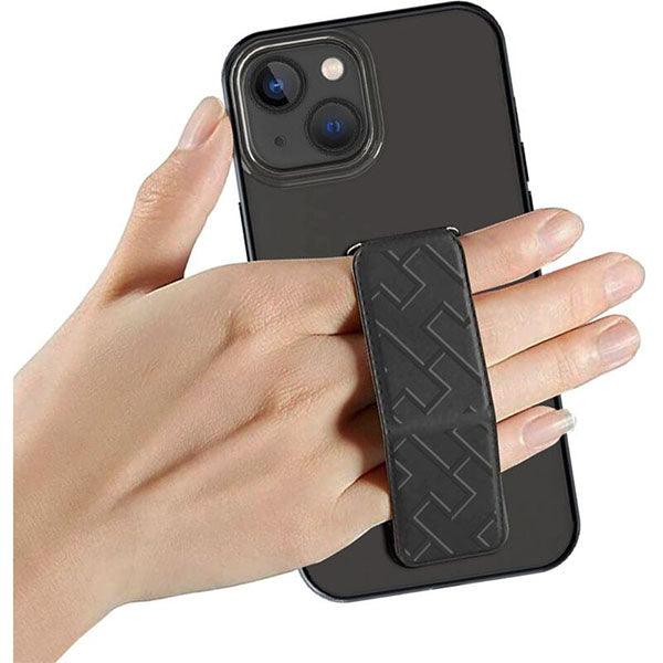Hyphen Grip Holder Case for iPhone 14 Plus Clear Black - Future Store