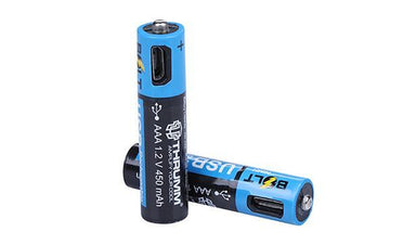 Thrumm Microbatts Aaa Micro Usb Rechargeable Battery 1.2V 450Mah - Future Store