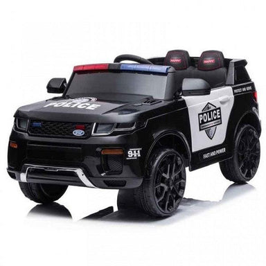 Police Jeep Car Range Rover Black For Kids - Future Store