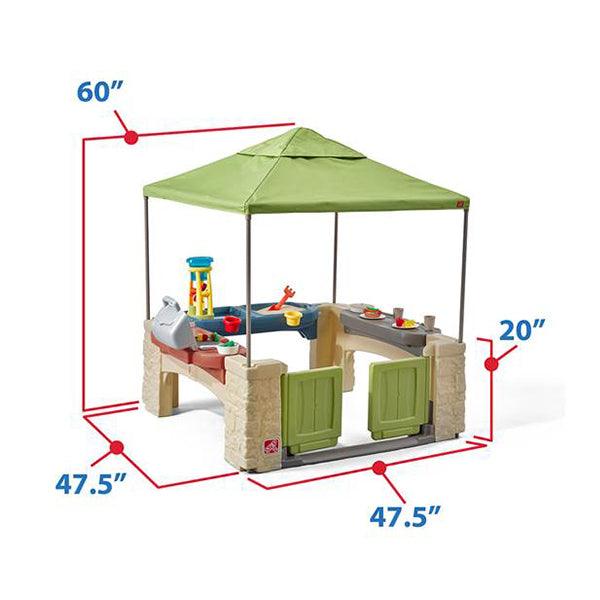 All Around Playtime Patio With Canopy