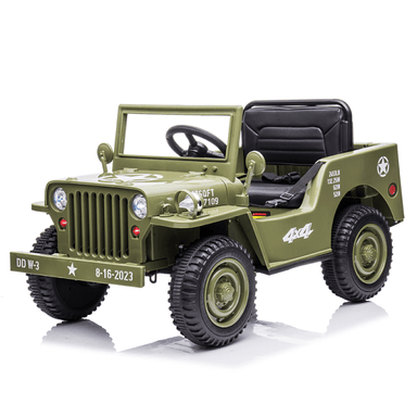 Army Jeep Green For Kids - Future Store