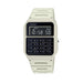 Casio Digital Calculator White Watch - Future Store