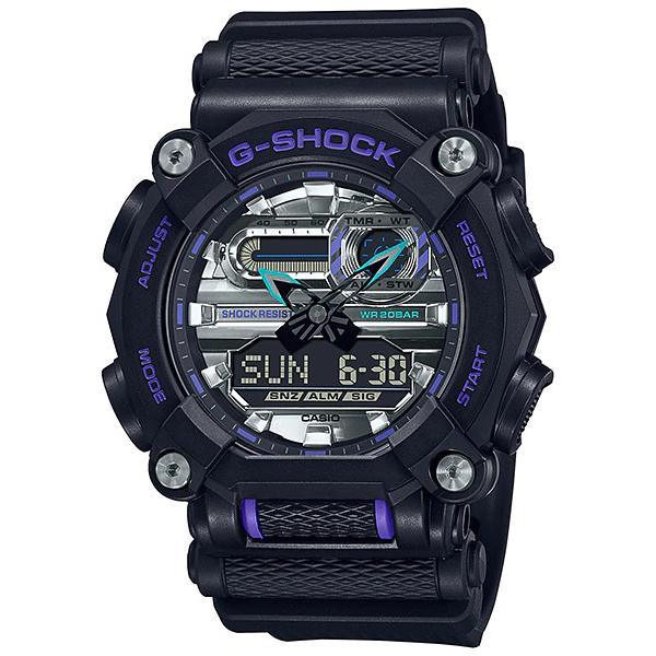 Casio G-Shock Metallic Dial & Hands Analog Digital Black Men Watch - Future Store
