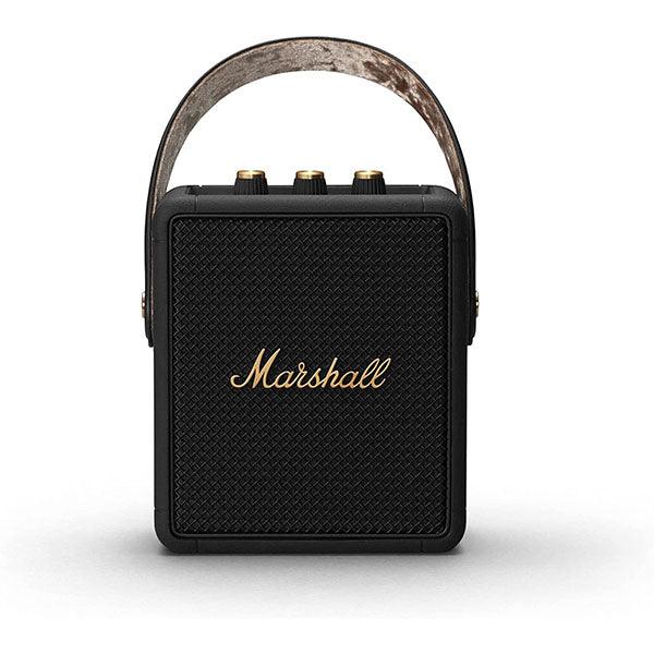 Marshall Stockwell II Portable Speaker Black and Brass - Future Store