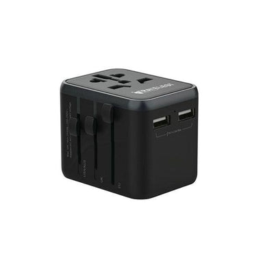 Travelest Universal Travel Adapter 2.4A with 2 USB - Future Store