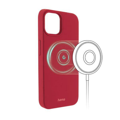 Hama MagCase Finest Feel iPhone 14 Cover Red - Future Store