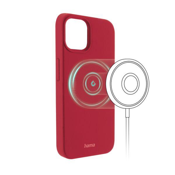 Hama MagCase Finest Feel iPhone 14 Cover Red - Future Store