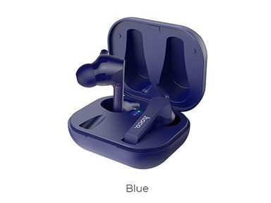 Hoco Es34 Pleasure Wireless Headset Blue - Future Store