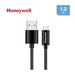 Honeywell Non-Braided USB to Type-C Cable 1.2m Black - Future Store