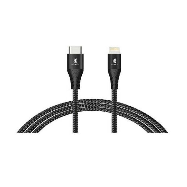 Smart Pd Type C To 20W Lightning Cable Biodegradable 2M - Black