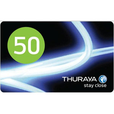 Thuraya 50 units Airtime Recharge Card - Future Store