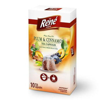Rene Plum and cinnamon Tea 10 Capsules - Future Store