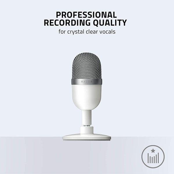 Razer Seiren Mini Ultra Compact USB Condenser Microphone White - Future Store