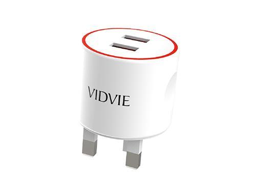 Vidvie 3.4 A Dual Usb Fast Charger W/ Lightning Cable (Plb110-Lc) - Future Store