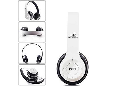 P47 Wireless Headset With Memory & Cable