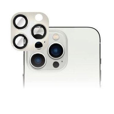 Smart Premium Aluminum Camera Glass Protector for iPhone 13 Pro/13 Pro Max Silver - Future Store