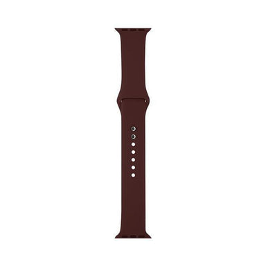 Smart Apple Watch Silicon Band 44Mm - Burgundy - Future Store