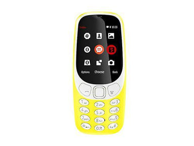 Nokia Set 3310 Dual Sim (3G)(Yellow) - Future Store