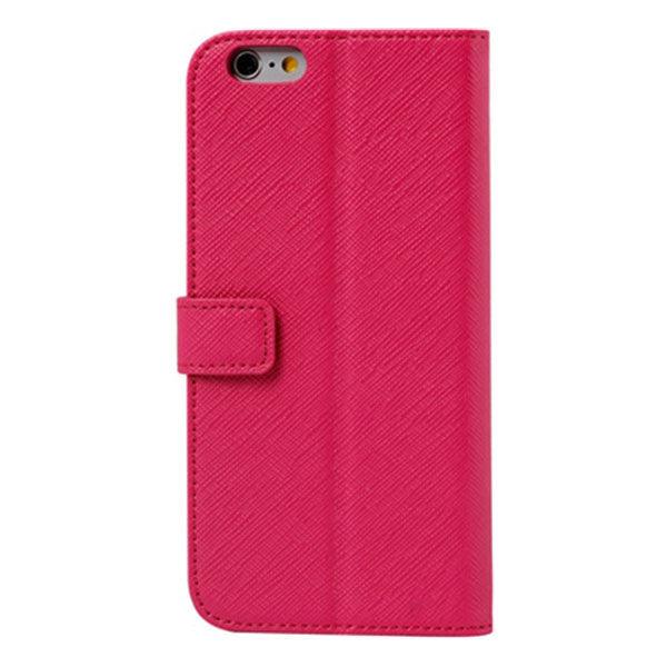 Nuoku Book Series Leather Book Cover for iPhone 6 Plus Pink - Future Store