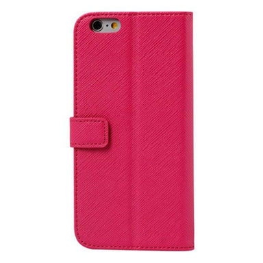 Nuoku Book Series Leather Book Cover for iPhone 6 Pink - Future Store