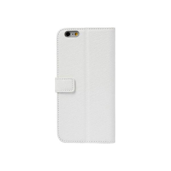 Nuoku Book Series Leather Book Cover for iPhone 6 White - Future Store