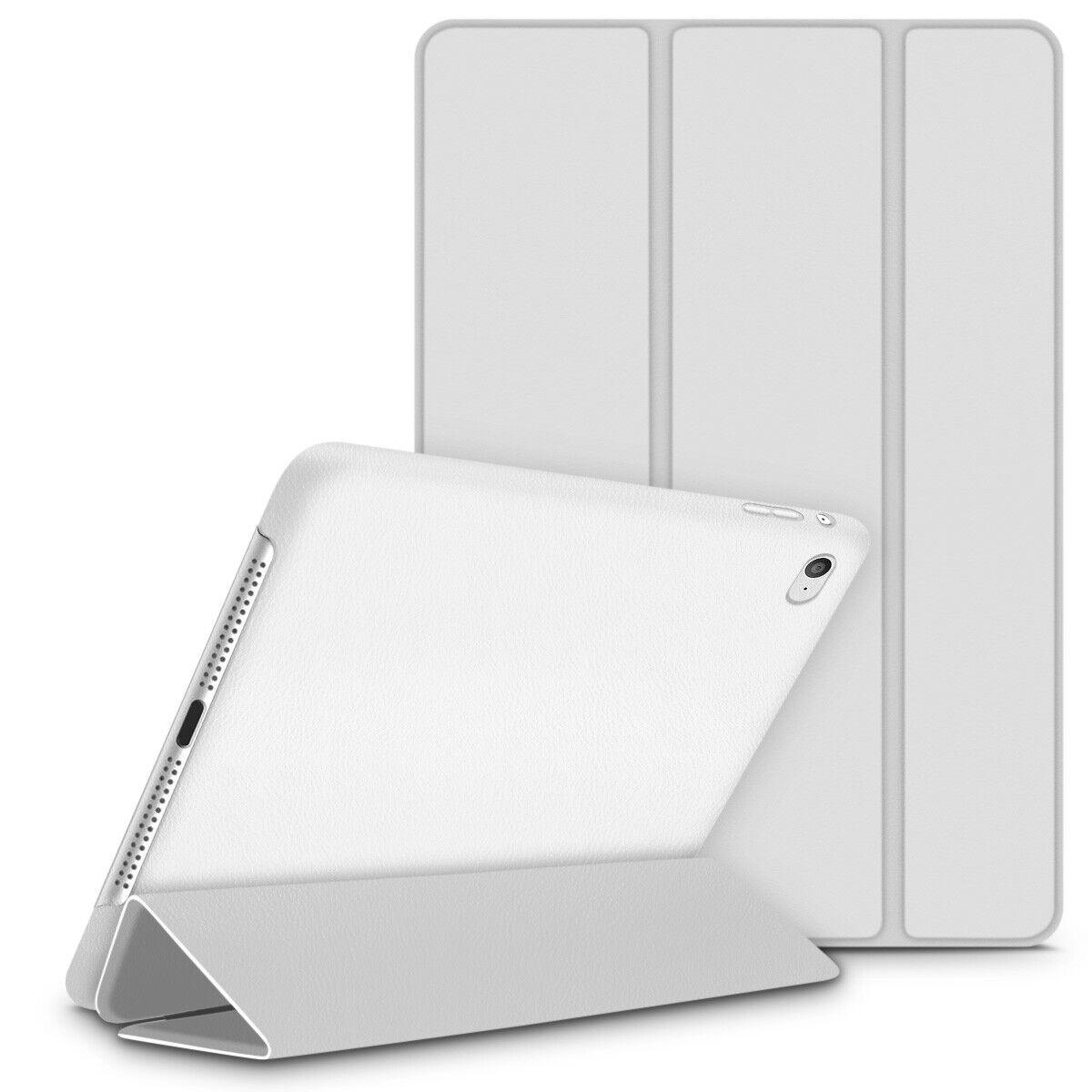 Nuoku Book Type Leather Folio Case for Apple iPad Air 2 White - Future Store