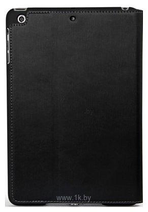 Nuoku Noble Series Leather Folio Case for Apple iPad Air 2 Black - Future Store