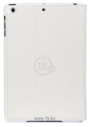 Nuoku Noble Series Leather Folio Case for Apple iPad Air 2 White - Future Store