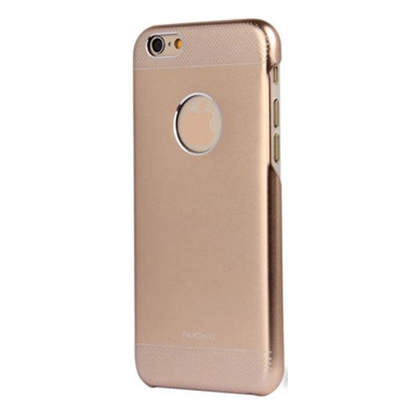 Nuoku Armor Series Metal Back Cover for iPhone 6 Plus Gold - Future Store