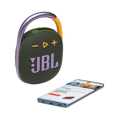 Jbl Clip 4 Portable Wireless Speaker - Green - Future Store