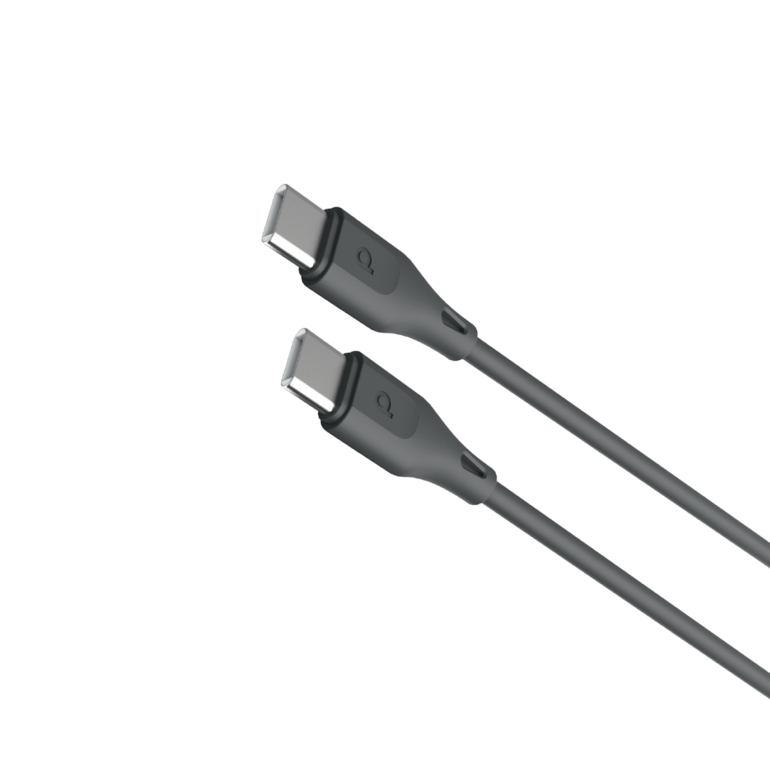 Porodo new PVC Type-C to Type-C Cable (60W 2M) - Black - D3AC
