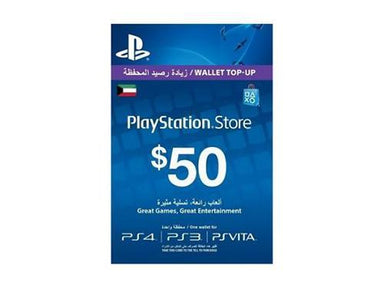 Play Station Psn Prepaid Card Usd50 (Kw) - Future Store