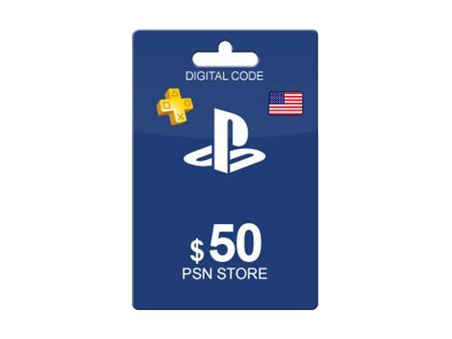 Play Station Psn Prepaid Card Usd50 (Us) - Future Store