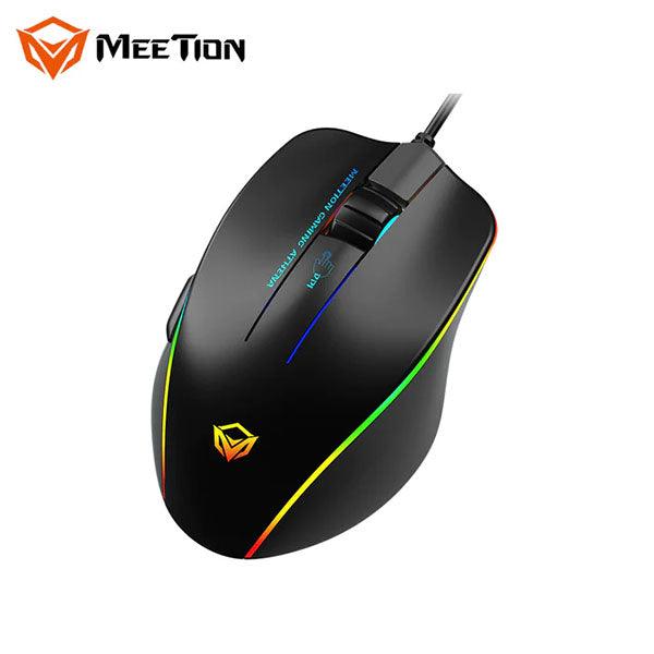 Meetion GM230 RGB Gaming Mouse 12800 DPI Black - Future Store