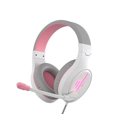 Meetion Stereo Gaming Headset White Pink - Future Store
