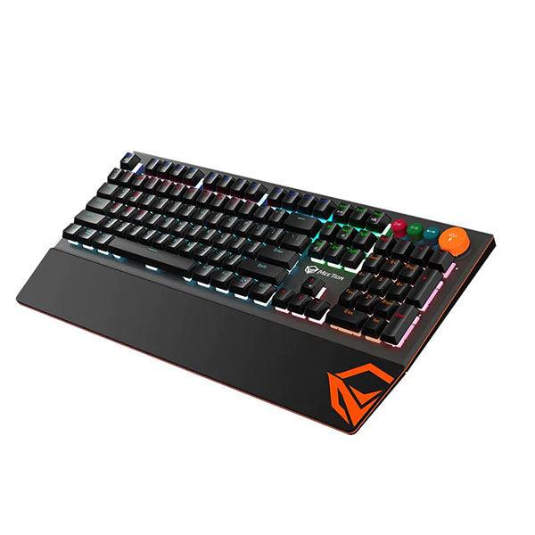 Meetion Detachable Palmrest Mechanical Gaming Keyboard with Type-C Cable English/Arabic - Future Store