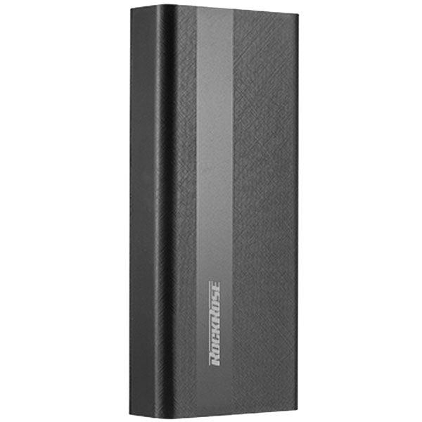 RockRose Edge 10 10000 mAh Portable and Compact Power Bank Black - Future Store