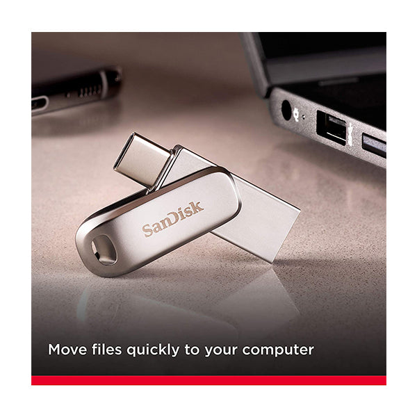 Sandisk Ultra Dual Drive Luxe USB Type-C 128GB 150MB/S USB 3.1 Gen 1-SFT9