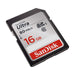 Sandisk Ultra 16Gb Sdhc Memory Card 80Mb/S, Class 10 Uhs-I - Future Store