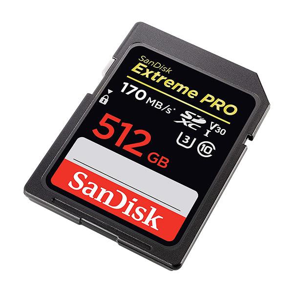 Sandisk Extreme Pro 512Gb Sdxc Memory Card Uhs-I