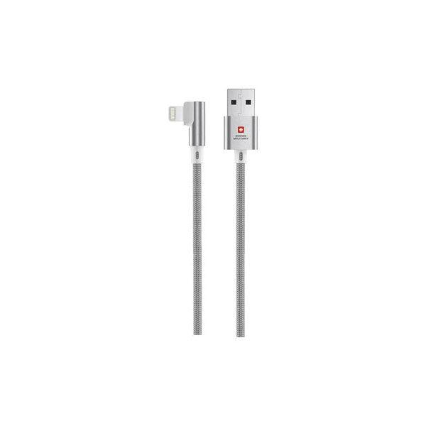 Swiss Military Usb To Lightning 2m Braided Cable White - Future Store