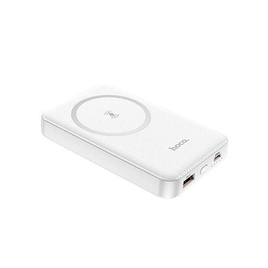 Hoco 10000Mah Mini Magnetic Wireless Power Bank Pd20W - White - Future Store