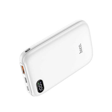 Hoco Q2 Mini Size 22.5W 10000Mah Power Bank With Led Digital Display - White - Future Store