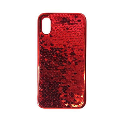 Two Face Electroplate Case With Packaging For Iphone X - Red - Future Store